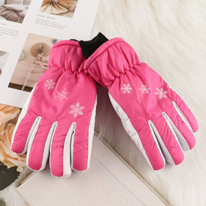 China imports <em>winter</em> snow ski <em>gloves</em> for kids boys girls