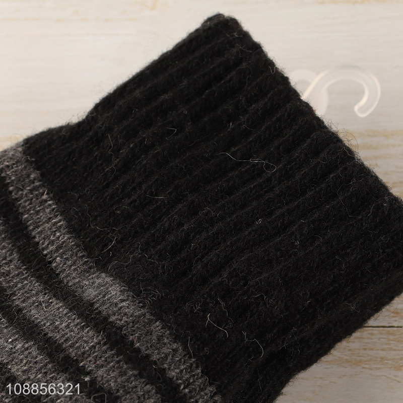 New product men women winter warm gloves outdoor knitted gloves