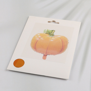 Hot selling pumpkin shaped aluminum foil balloon for decoration