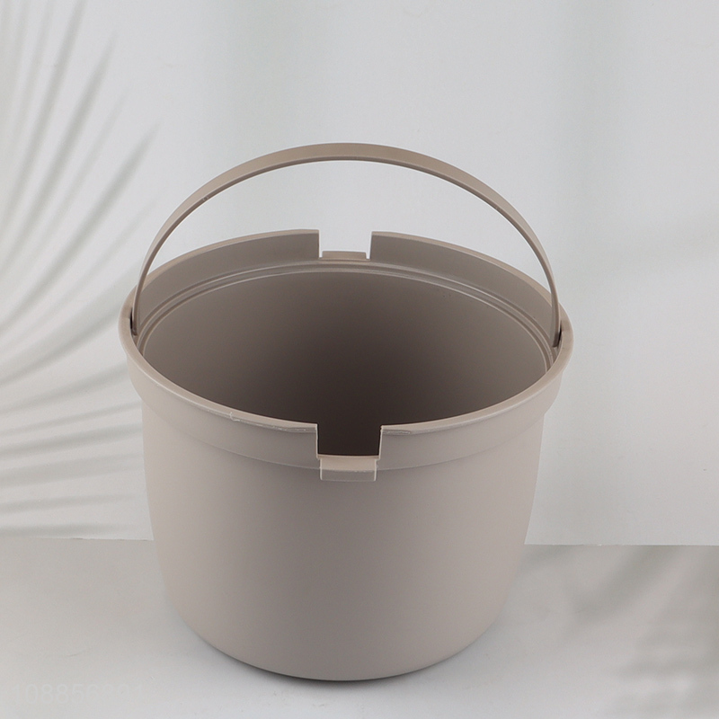 China products portable double wall ice bucket with lid