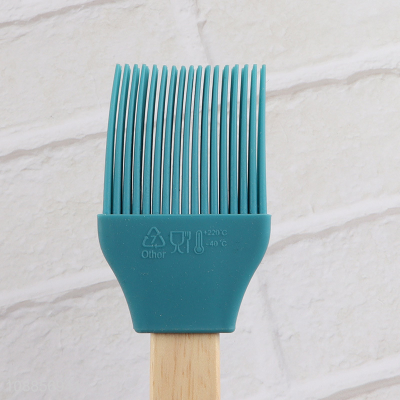 New product silicone oil brush barbecue brush with long handle