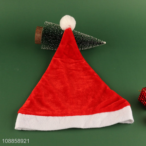 Good Quality Christmas Party Hat Santa Hat for Kids & Adults