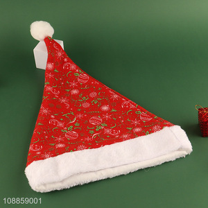 Hot Selling Christams Hat Santa Hat New Year Party Supplies