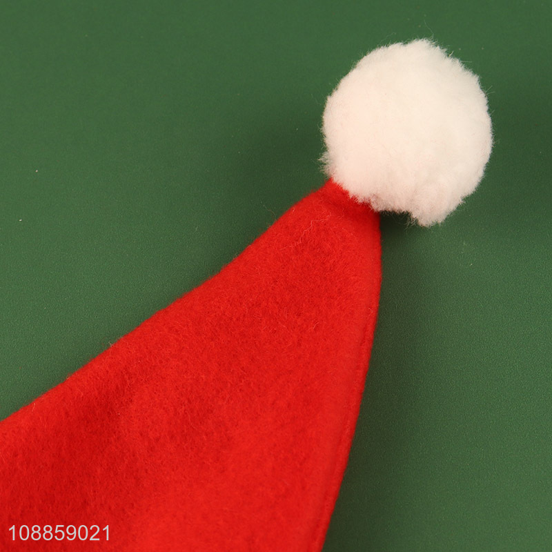 Good Quality Kids Christmas Hat Comfort Santa Hat for Children