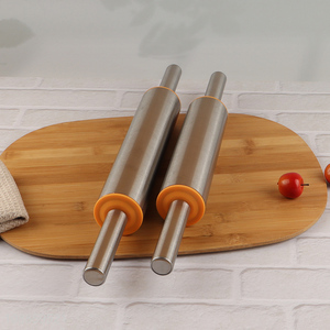 Best sale stainless steel kitchen pastry dough rolling pin