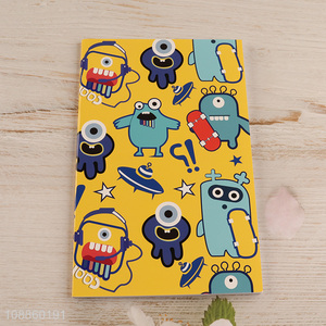 Good quality monster notebook lined spiral notebook journal for school