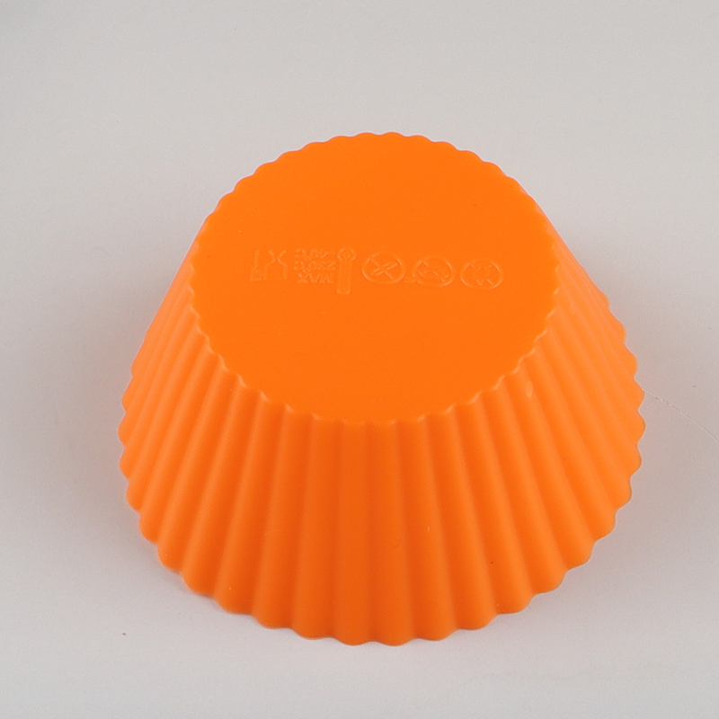 Hot products silicone colorful non-stick cake cup for baking