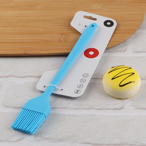 Hot selling blue silicone barbecue brush oil brush wholesale