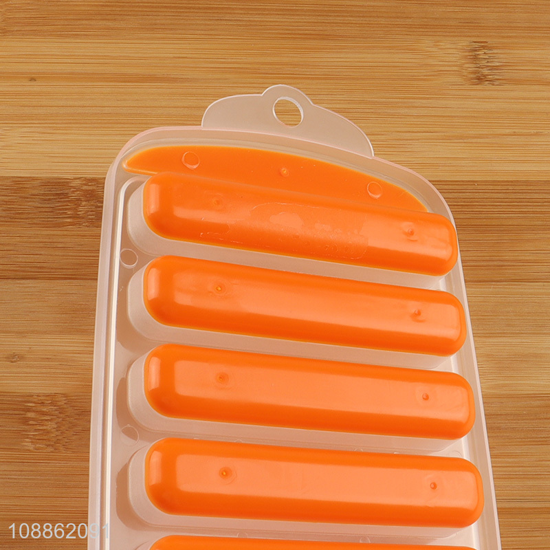 New arrival flexible ice cube tray reusable ice stick tray