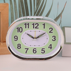 Top sale home students table clock desk clock wholesale