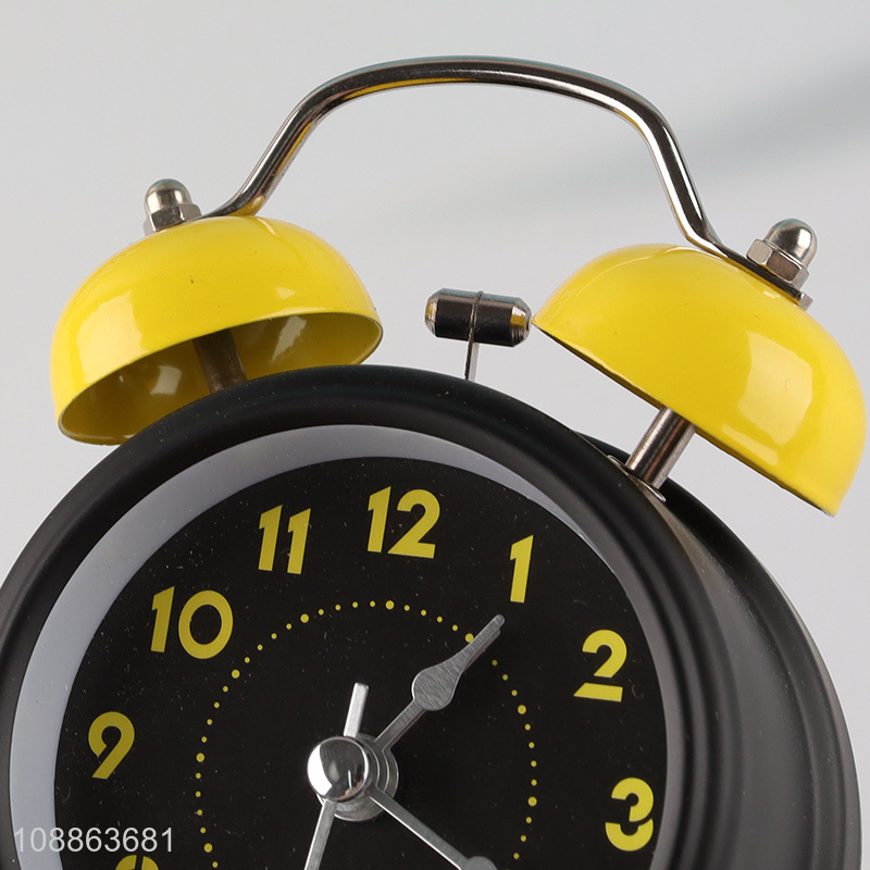 High quality table clock alarm clock for students