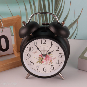 Good selling black table clock alarm clock digital clock