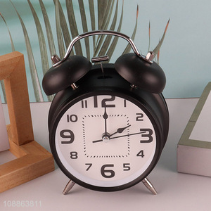 Hot sale black table digital clock alarm clock wholesale