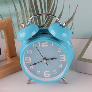 Best selling blue home students table alarm clock digital clock