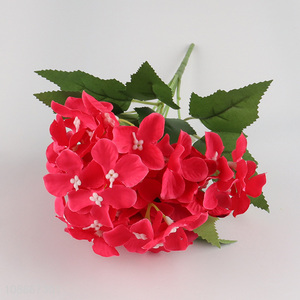 Good selling natural <em>artificial</em> hydrangea fake <em>flower</em> for decoration