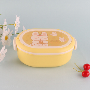China factory cartoon children lunch box with lid