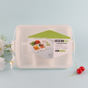 Top products food grade pp 4compartments lunch box for sale