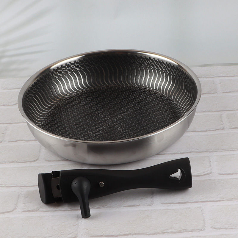 Wholesale 3pcs stainless steel non-stick stock pot set outdoor cooking set