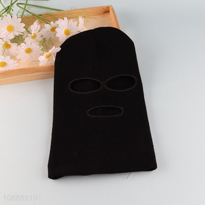 Popular products black outdoor balaclava knitted cap hat