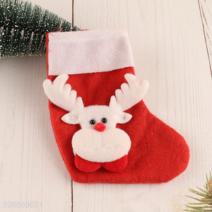 China products chrismtas decoration elk christmas stocking for sale