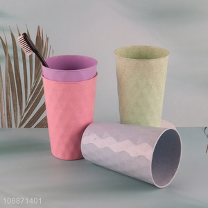 Hot items reusable multicolor bathroom cup mouthwash cup for sale
