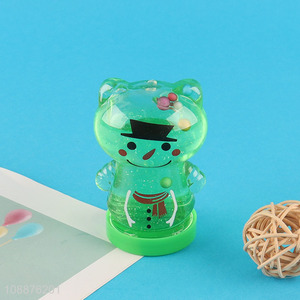 Factory direct sale cartoon soft non-toxic crystal slime toys