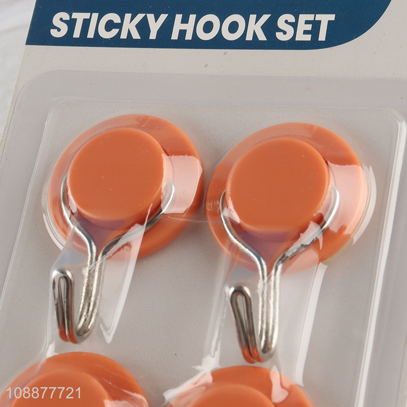 Factory price bathroom kitchen 4pcs sticky hook set