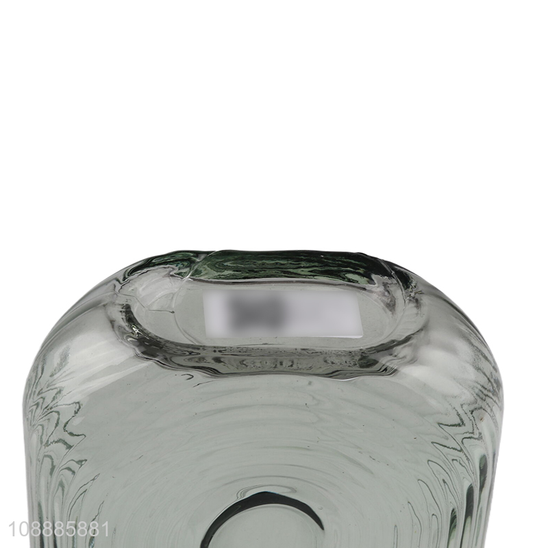 Top sale transparent U-shaped glass vase for tabletop decoration
