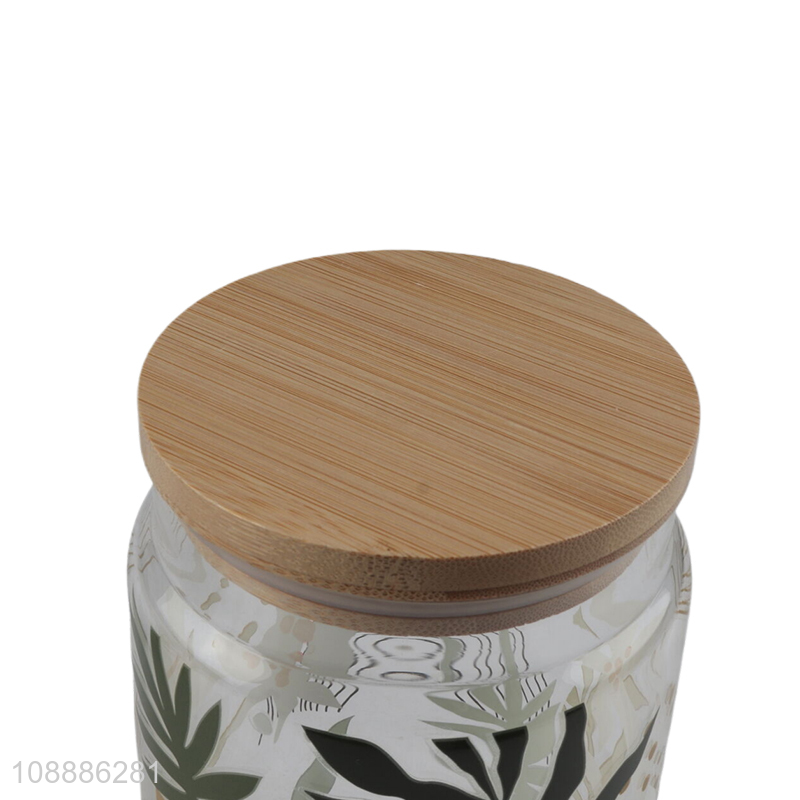 Yiwu market home kitchen sealed glass storage jar food container