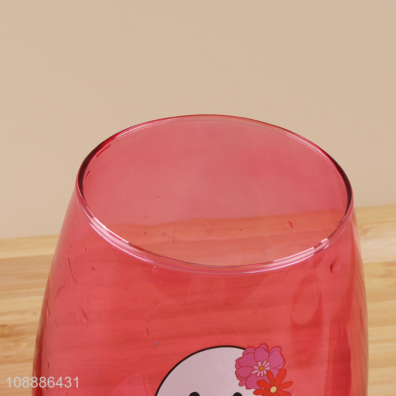 Good quality glass water cup drinking cup wine glasses wholesale
