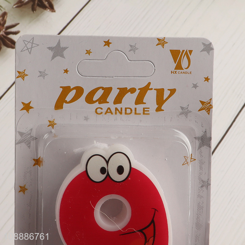 Hot Selling Number 9 Cake Candle for Party Decor