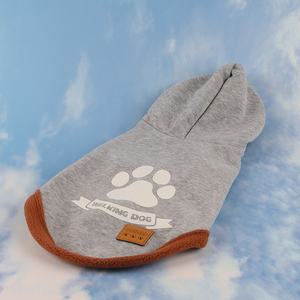 Online Wholesale Pet Dog Clothes Dog Hoodie Fall Winter Dog Jacket