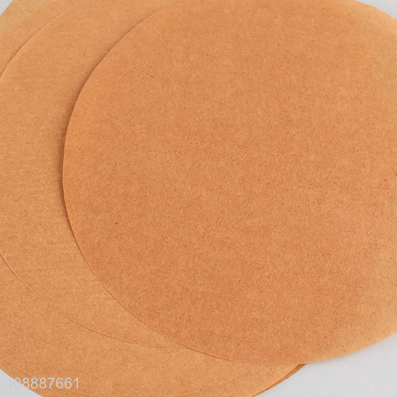 New product 500pcs round non-stick bamboo steamer liners parchment paper