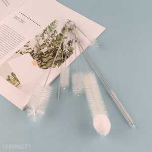 Wholesale 7-piece drinking cup water bottle straw cleaning brush kit