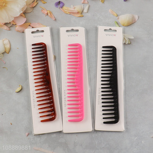 Hot selling wide toothed hair styling comb barber comb