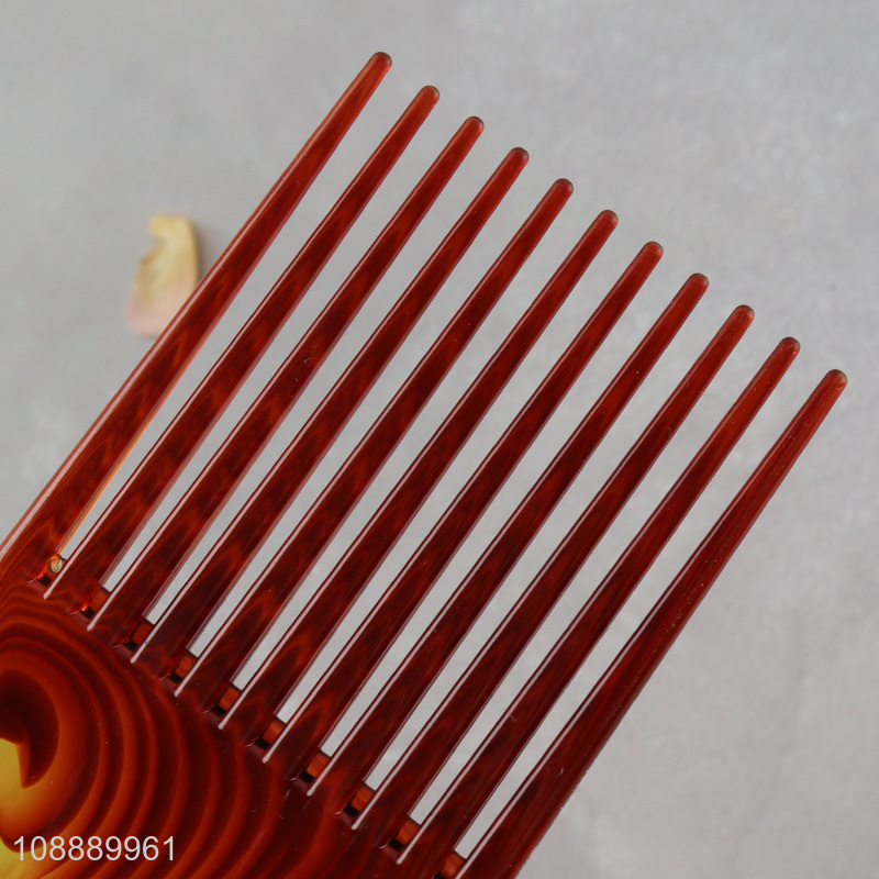 Factory supply hair styling comb men oil head hair comb