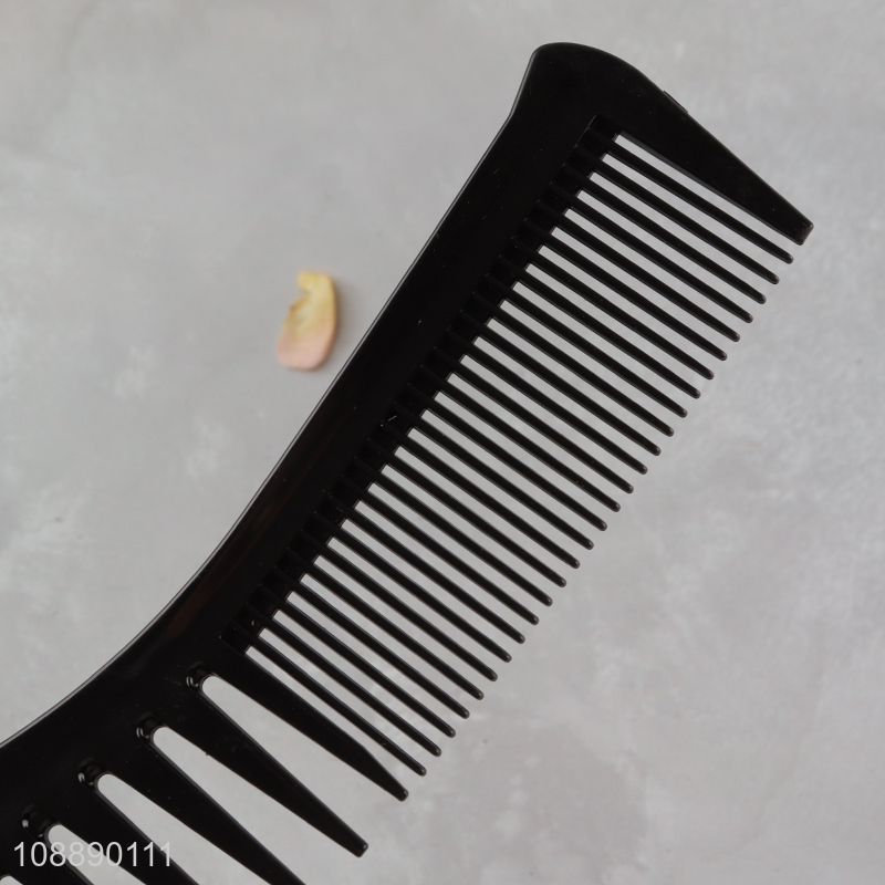 Good quality wide tooth & fine tooth comb hairstyling comb