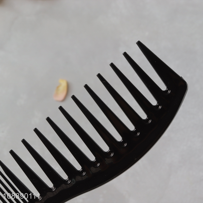 Good quality wide tooth & fine tooth comb hairstyling comb