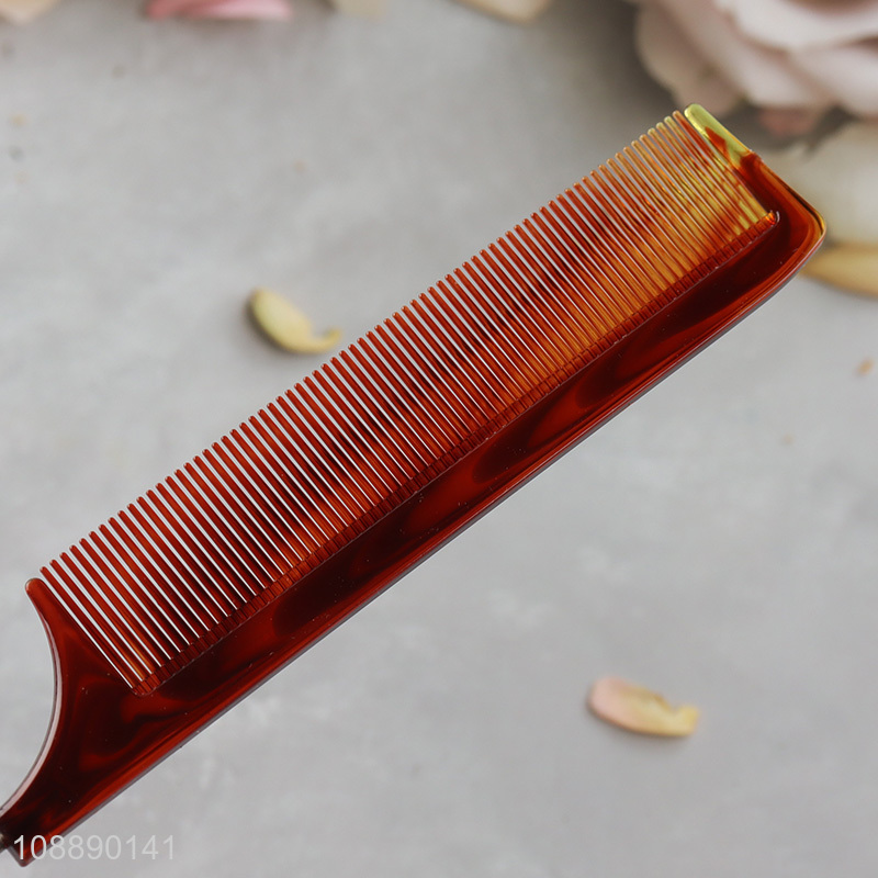 Promotional steel pin rat tail comb teasing comb for hairstyling