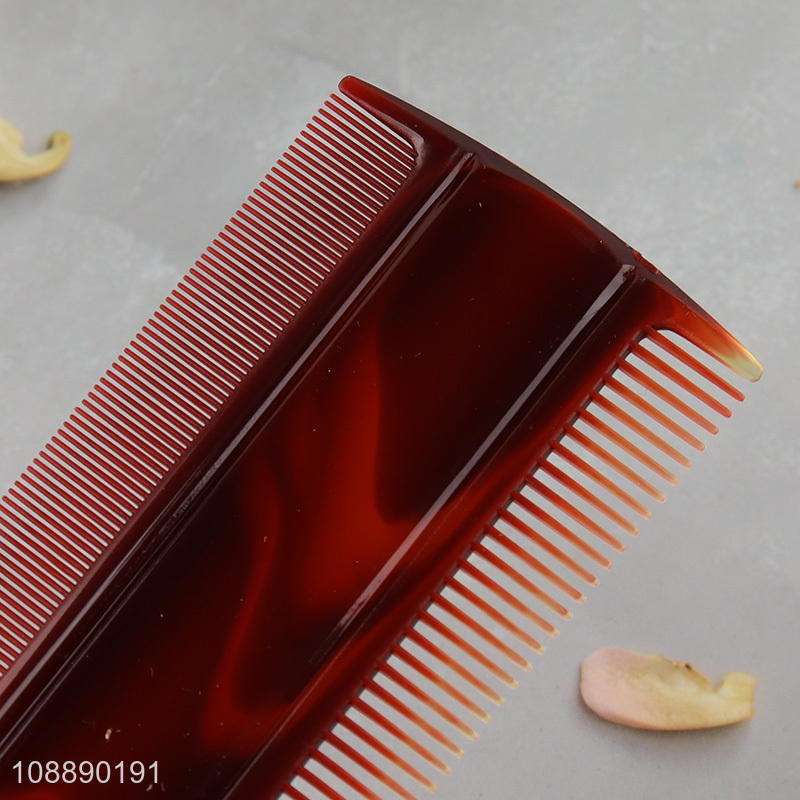 Low price double-sided fine-toothed dandruff comb remover