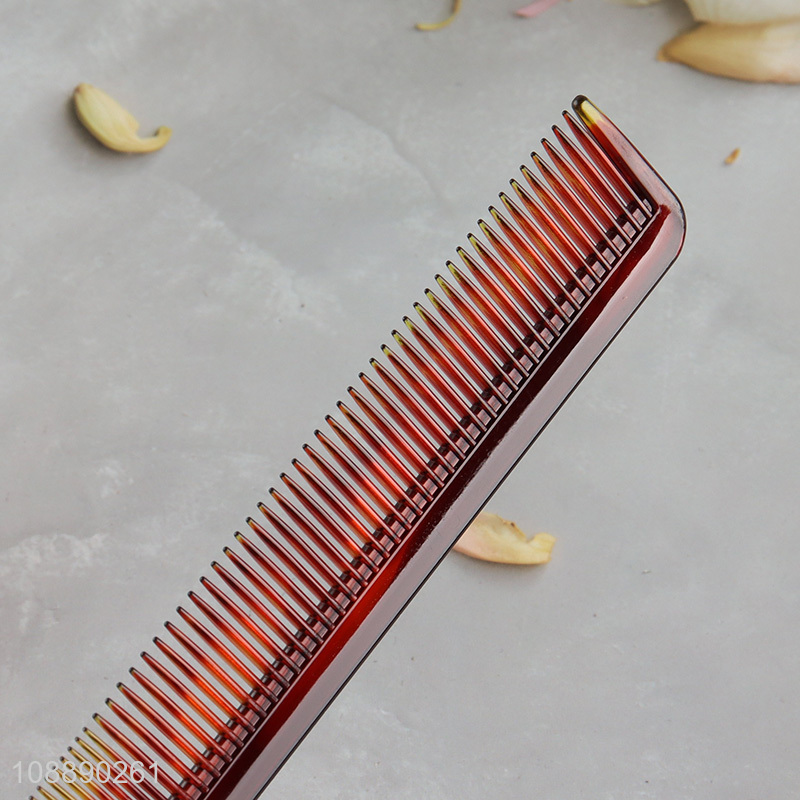 China imports wide tooth & fine tooth hair cutting styling comb