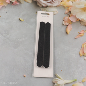 New product 12pc double sided reusable nail files for natural nails