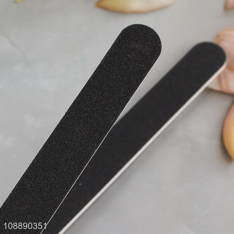 New product 12pc double sided reusable nail files for natural nails