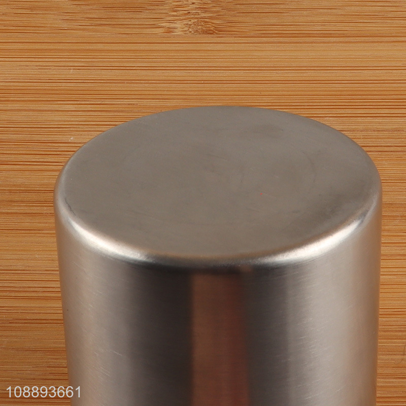 China factory stainless steel salt pepper shaker for sale