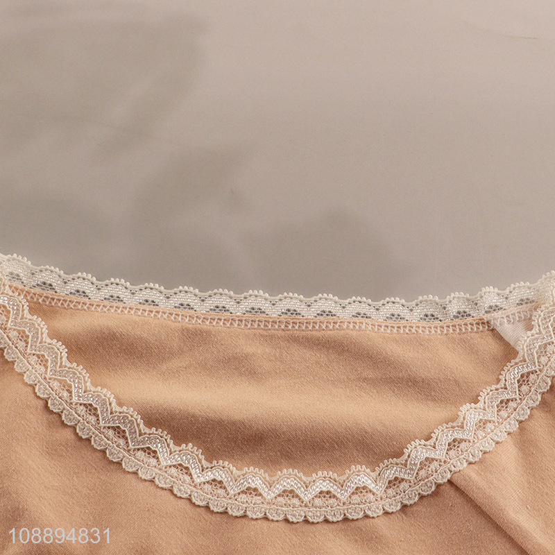 Hot products sexy women cotton lace breathable underwear for sale