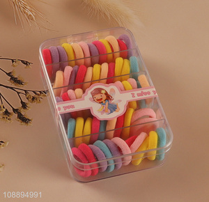Top quality candy color girls elastic hair ring hair rope