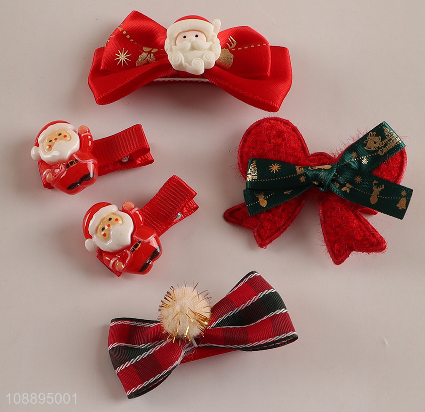 Hot products christmas series hair accessories hairpin