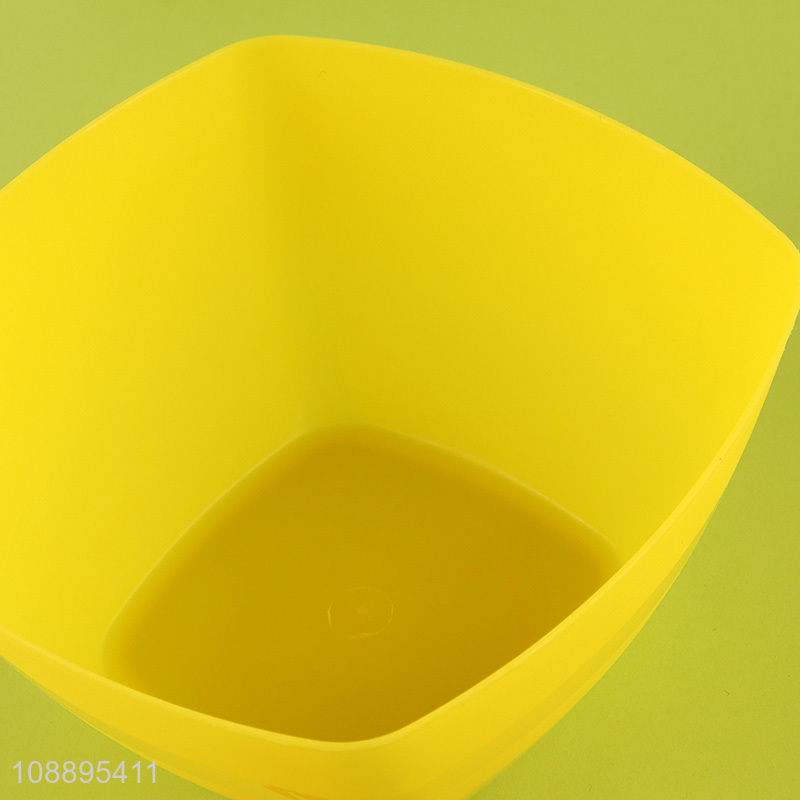Factory price 4pcs plastic bowl set microwave safe soup salad bowls