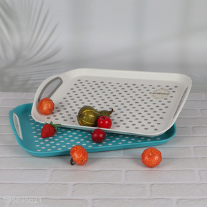 China supplier non-slip pp storage tray serving tray for sale