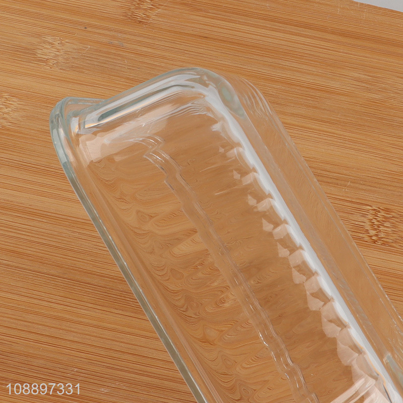 Hot products glass home food container sealed preservation box with lid